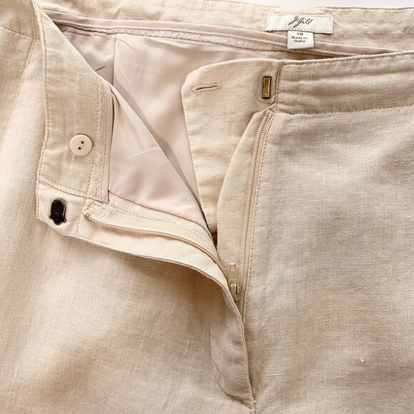 J. Jill Linen Cropped Wide Leg pants Size 18 - Picture 8 of 12